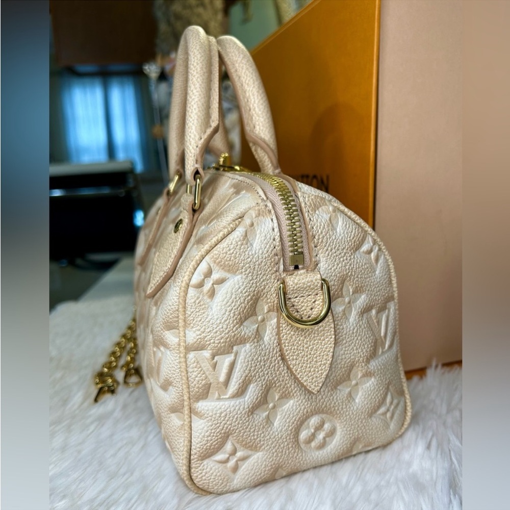 Louis Vuitton Empreinte monogram Stardust Speedy Bandouliere 20 top handle xbody - Picture 4 of 15